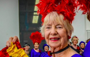 89-Year Old Stays Busy As Member of Tap Dance Performance Group