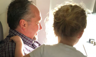 Stranger Assists Mom By Calming Down Kids During Flight