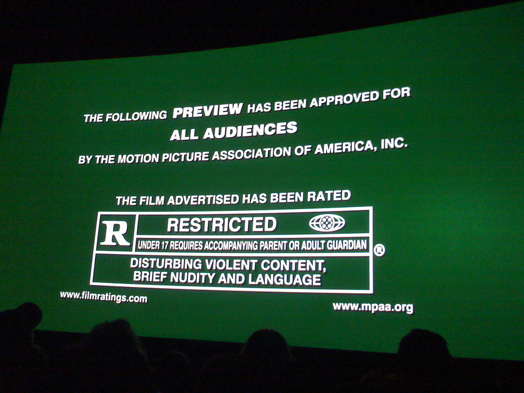 According To Mpaa Most Movies They Rated Are “r”