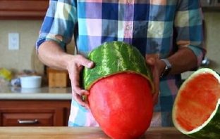 So Here’s How To Skin A Watermelon, In Case You’re Curious