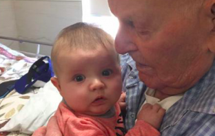 Man with 65 Grandchildren Finally Has A Namesake