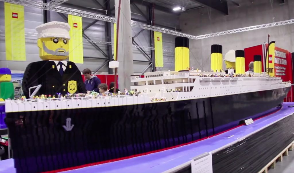 lego kit titanic