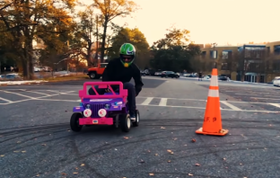 Georgia Tech Students Enhance Power Wheels Barbie Jeep