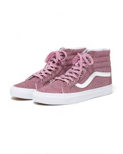 pink sparkle high top sneakers