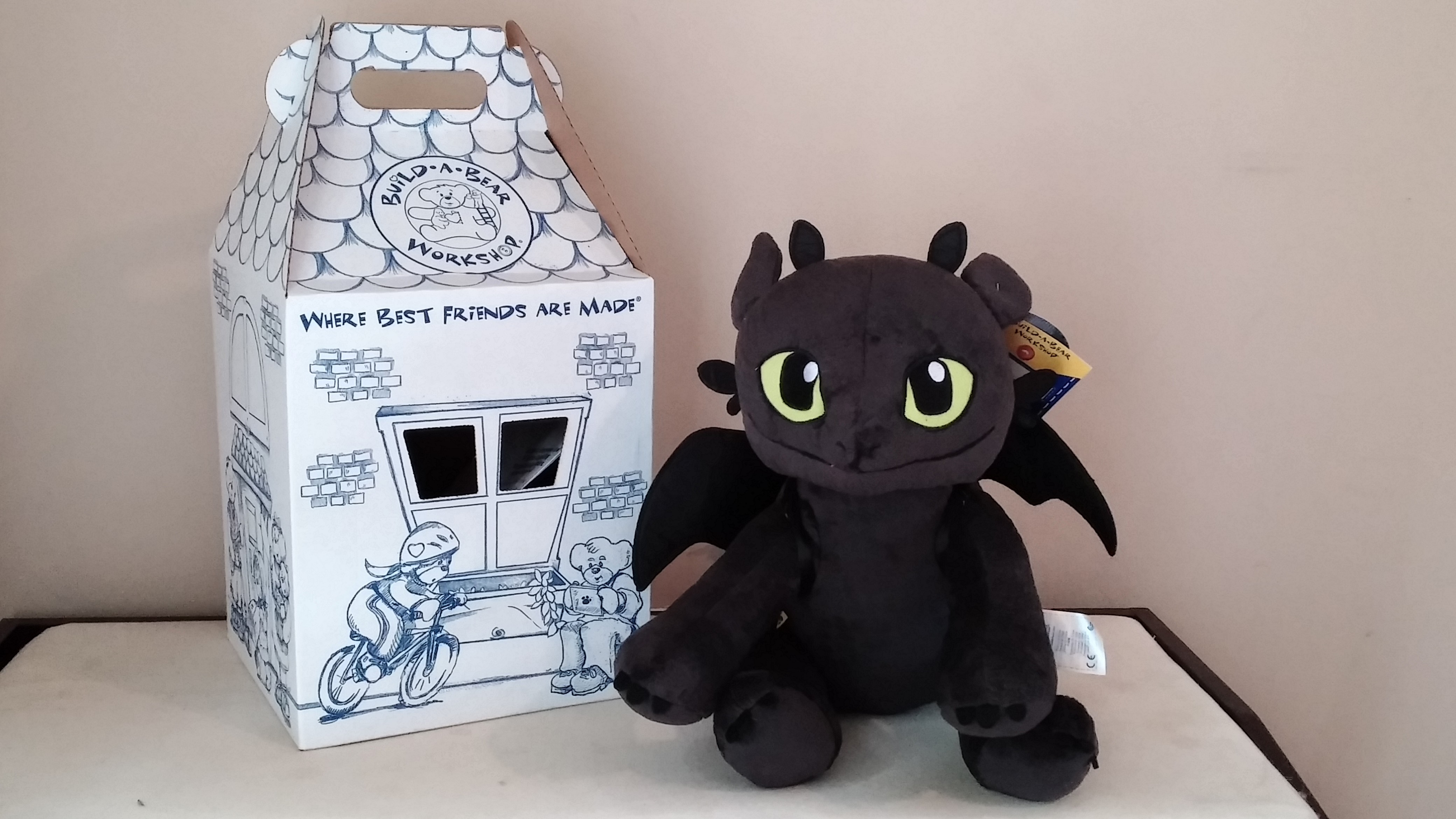 hidden world toothless build a bear