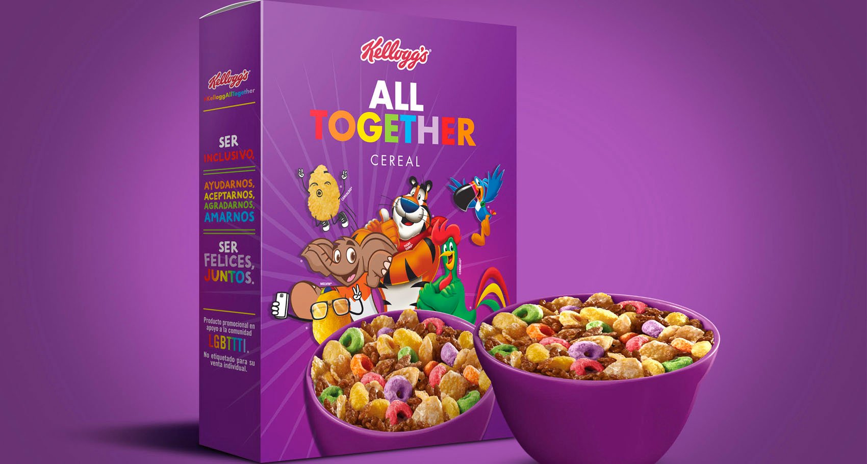 Kelloggs Introduces “all Together Cereal” For Lgbtq Campaign