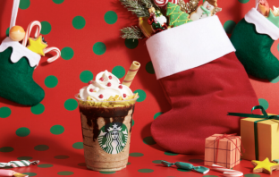 Santa Boots Frappuccino Released By Starbucks