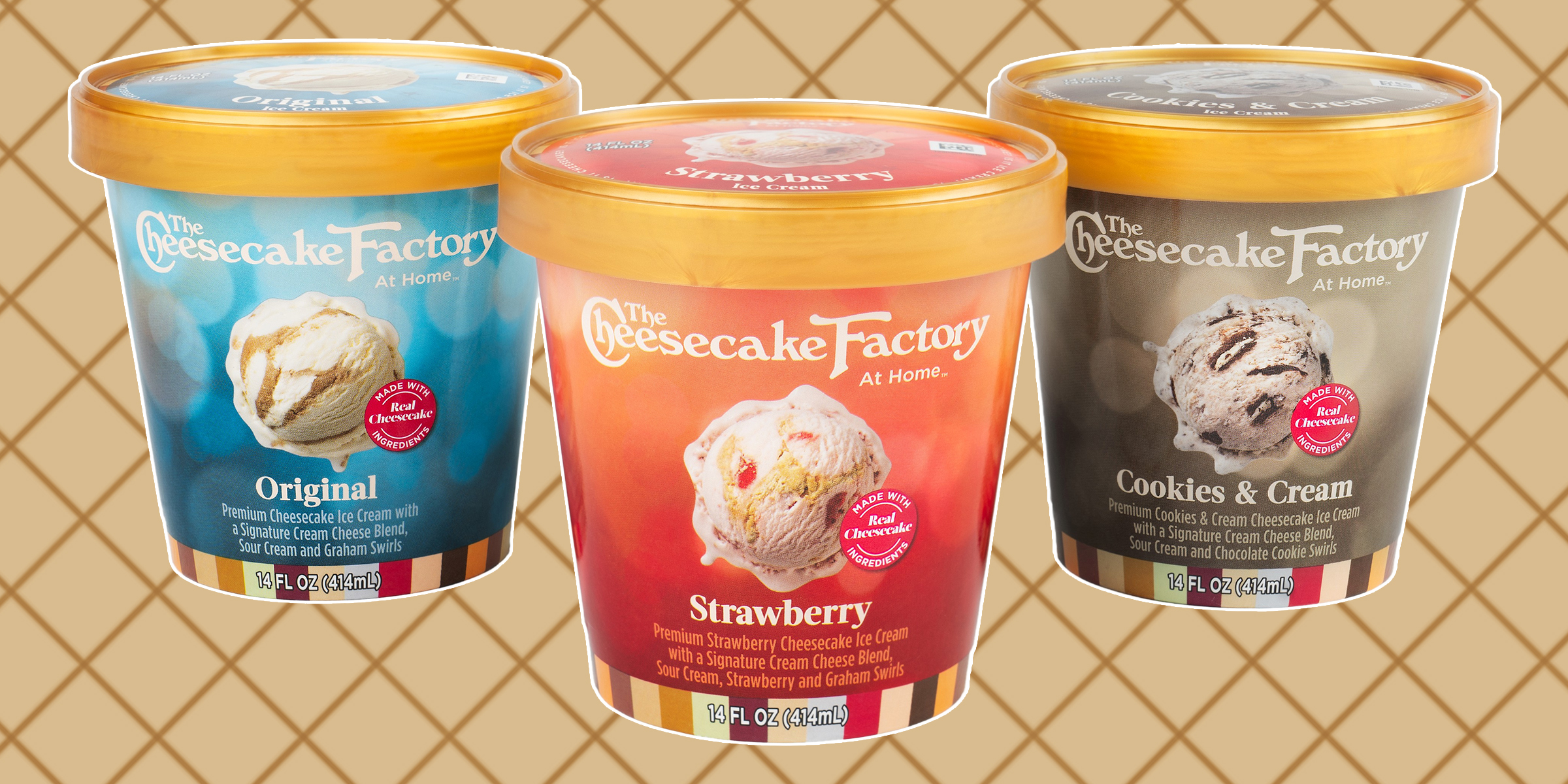 The Cheesecake Factory Unveils Cheesecake Flavored Ice Cream Pints