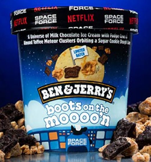 Ben & Jerry’s Releases Netflix ‘Space Force’ Flavor