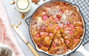 Skillet Veggie Cake Recipe