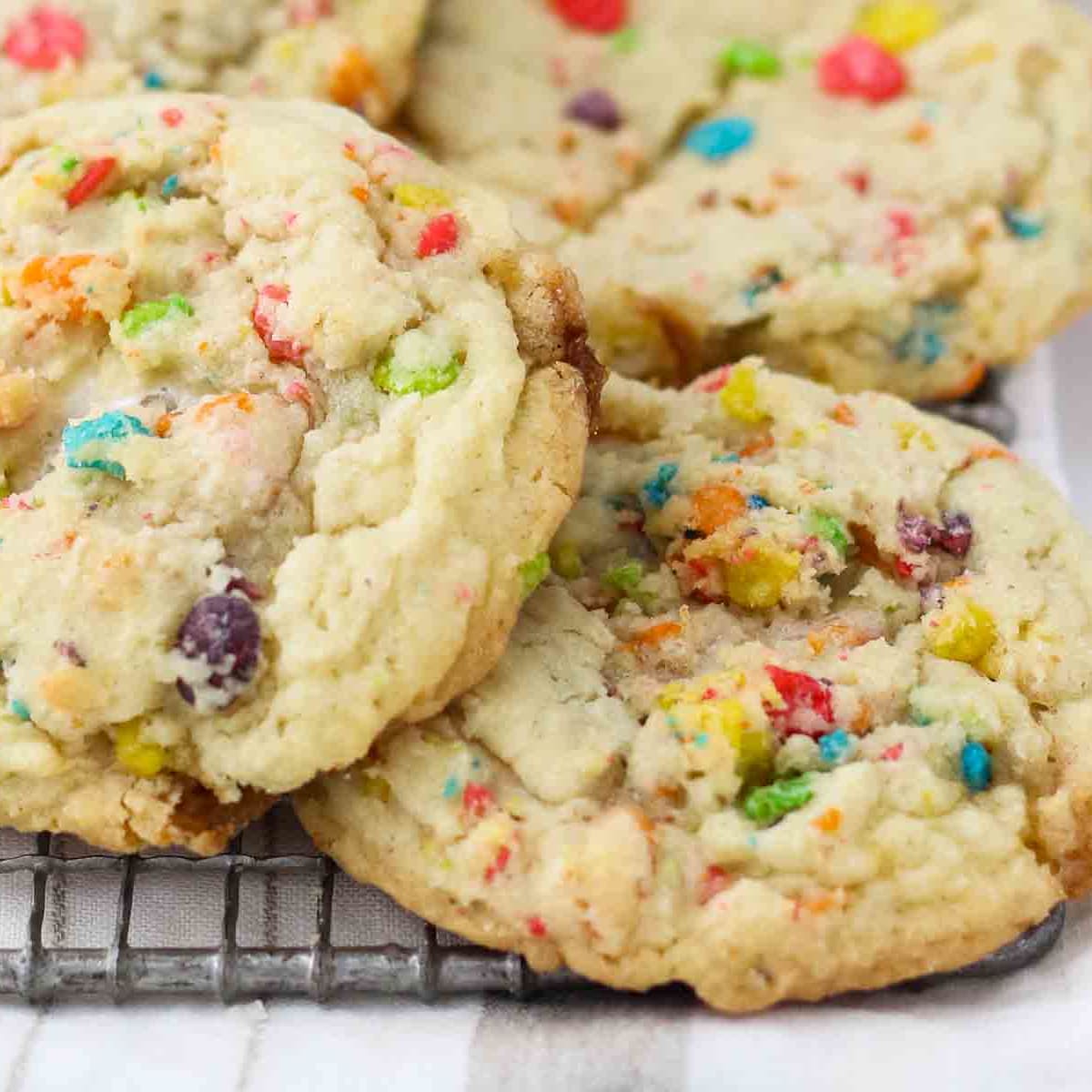 Homemade Marshmallow Cereal Cookies Recipe