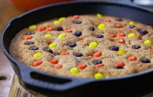 Homemade Halloween Cookie Pie Recipe