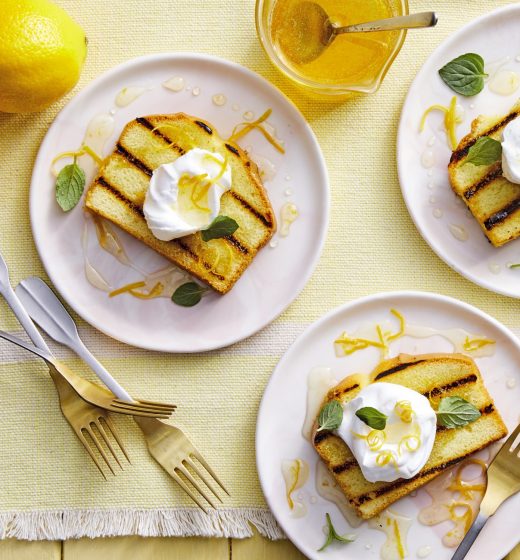Homemade Grilled Pound Cake Recipe