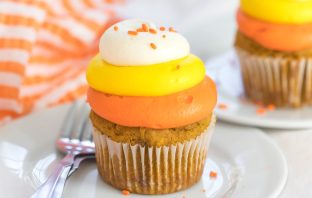 Mini Candy Corn Cheesecake Recipe