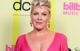 Pink Is Recovering From Hip Surgery