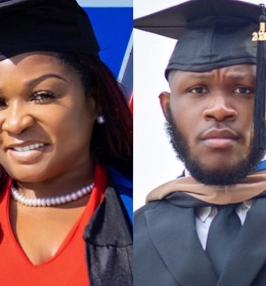 Mother And Son Graduated From The Same University Together
