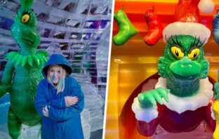 Some Families Make This An Annual Tradition To See These Holiday Ice Sculptures